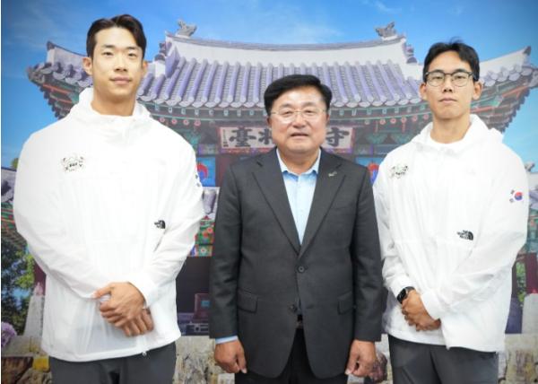 광주시, 보디빌딩 국가대표 선수단 출전 격려 기사 이미지